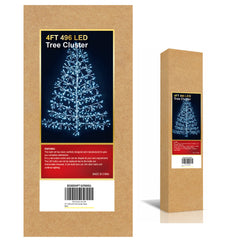 Artificial Christmas Tree Light with Silver and Golden Finish image 9