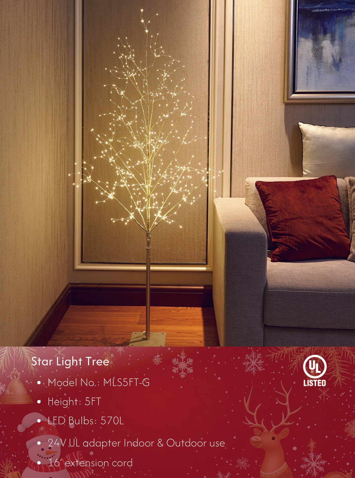 Micro LED Lights Tree