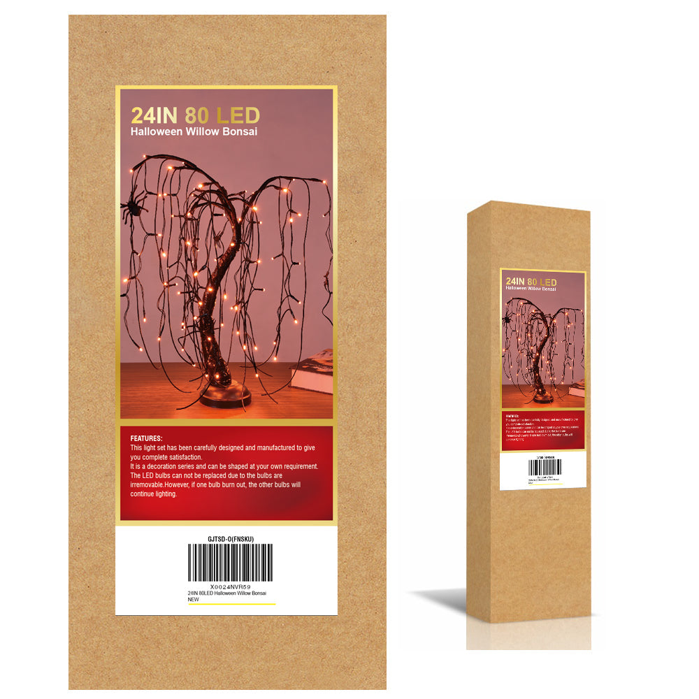 Halloween Willow Tree Spooky Bonsai image 10