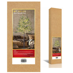 Olive Tree Lights with Fruit image 3