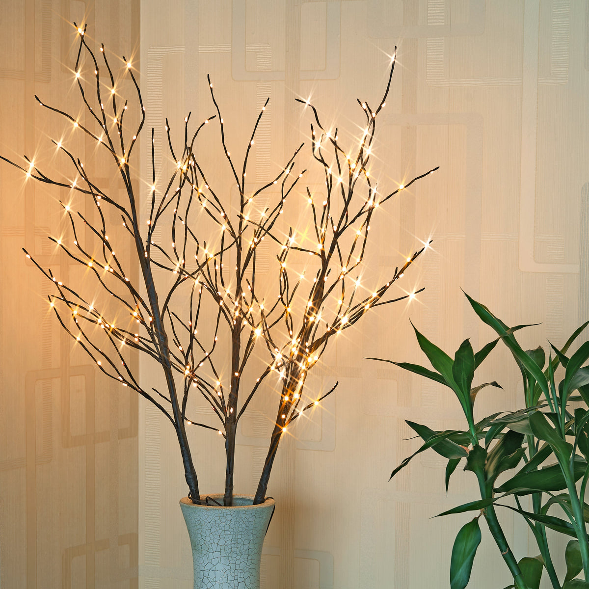 Lighted Artificial Birch Twigs - 32IN and 41IN Options Available image 2