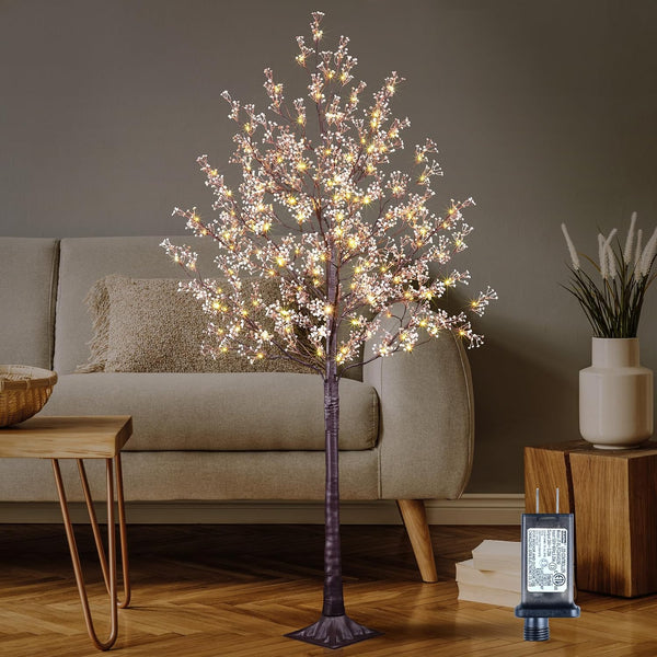 Gypsophila Tree Lights, Pack of 4