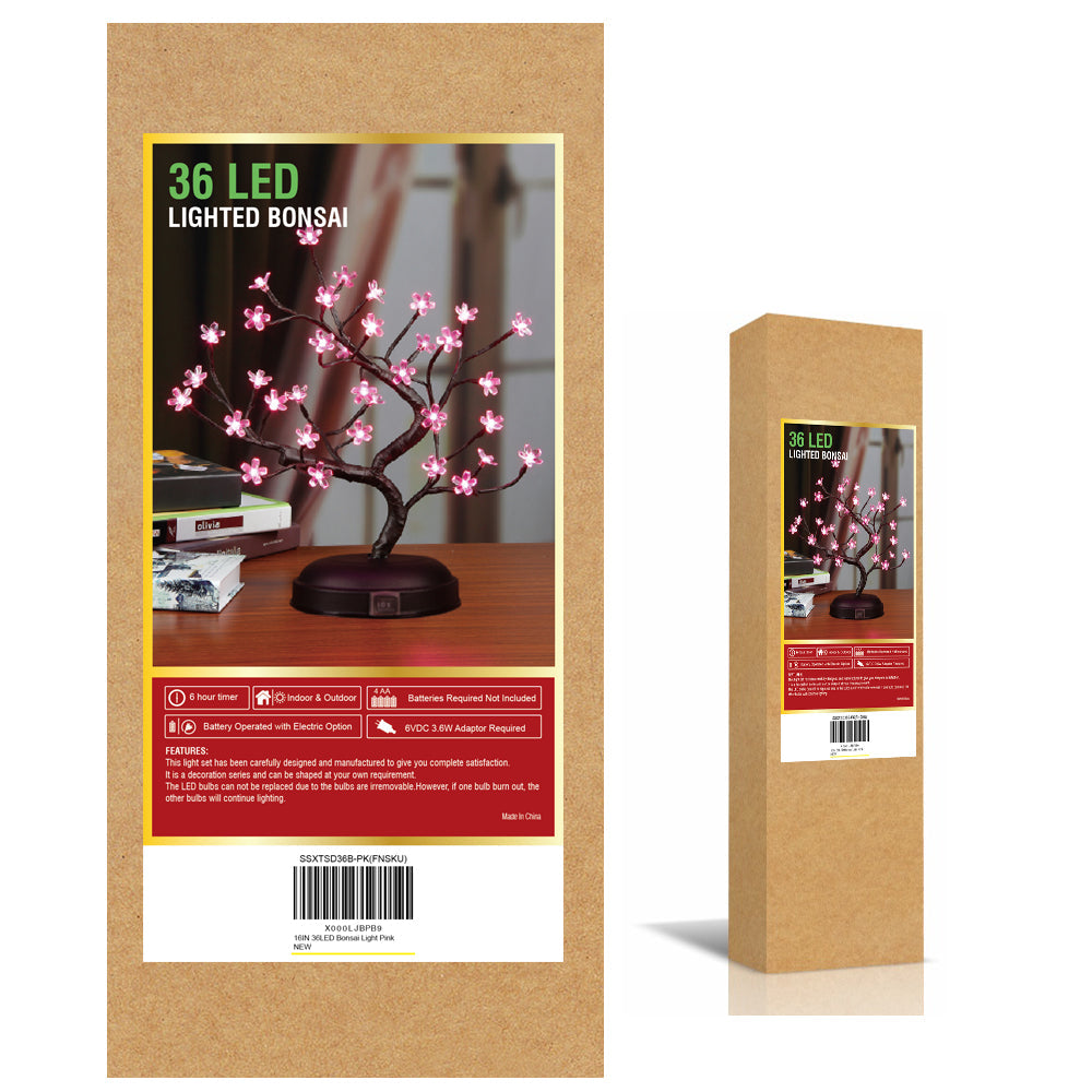 16IN Cherry Blossom Tree Lamp image 5