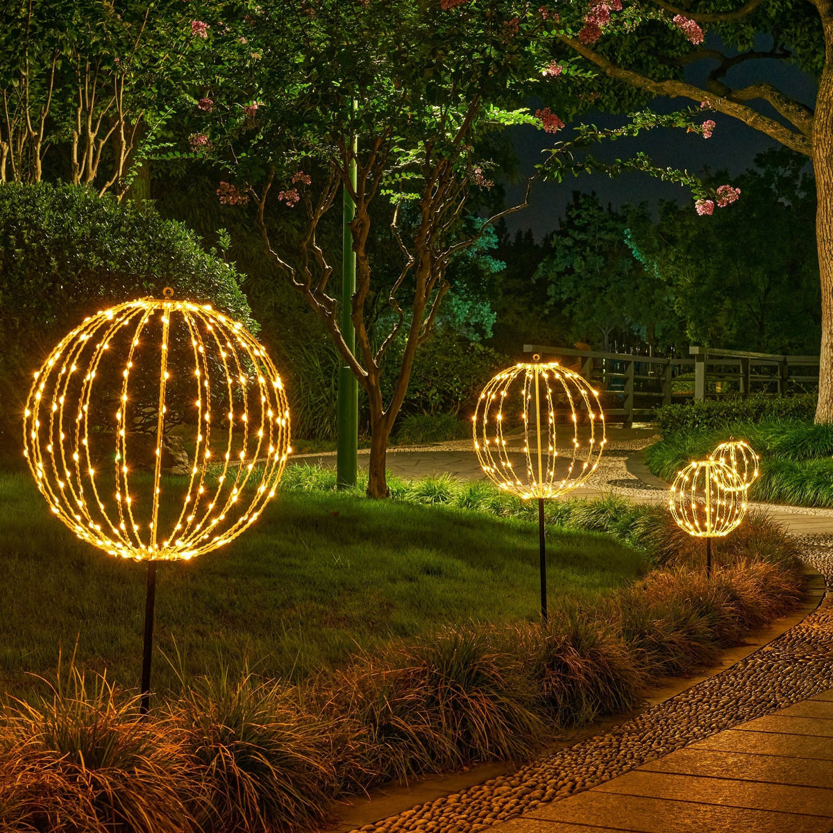 LED Ball Light, Warm White, Various Sizes and Finishes image 3