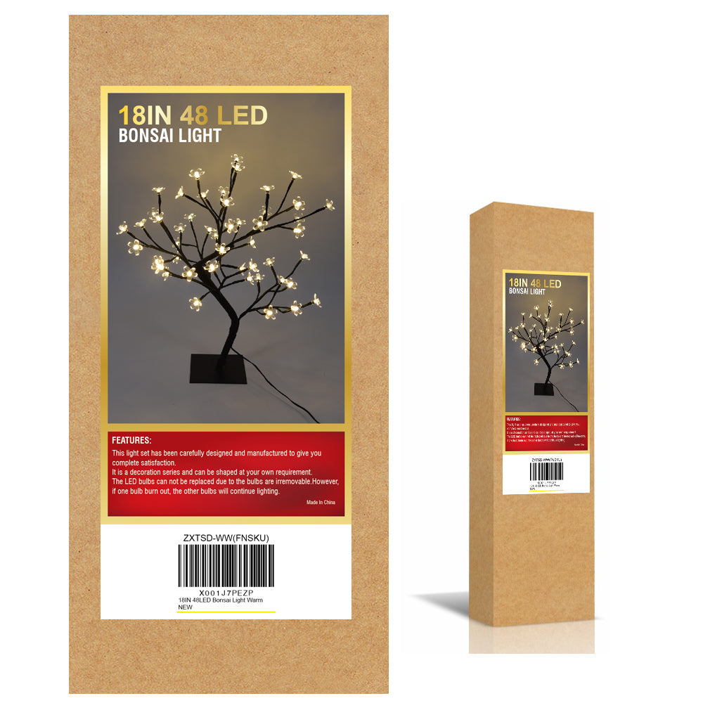 18IN Cherry Blossom Tree Lamp with 48 Warm White LEDs image 6
