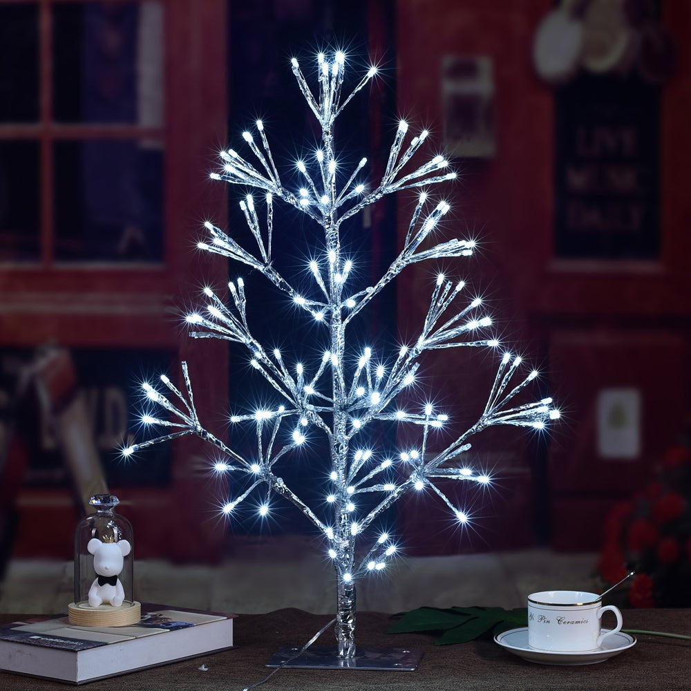 Artificial Christmas Tree Light with Silver and Golden Finish image 6