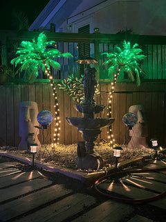 Lighted Tropical Palm Tree Decor - Perfect Christmas Nativity Scene and Summer Gift Idea image 2