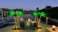 Lighted Tropical Palm Tree Decor - Perfect Christmas Nativity Scene and Summer Gift Idea