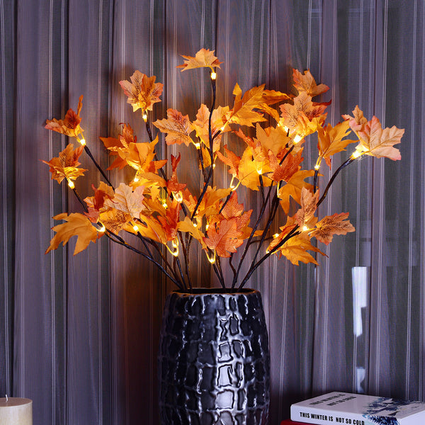 32IN Lighted Maple Branches