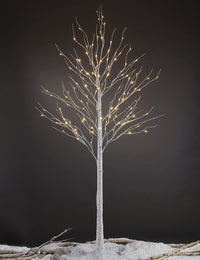 8ft Lighted Birch Tree